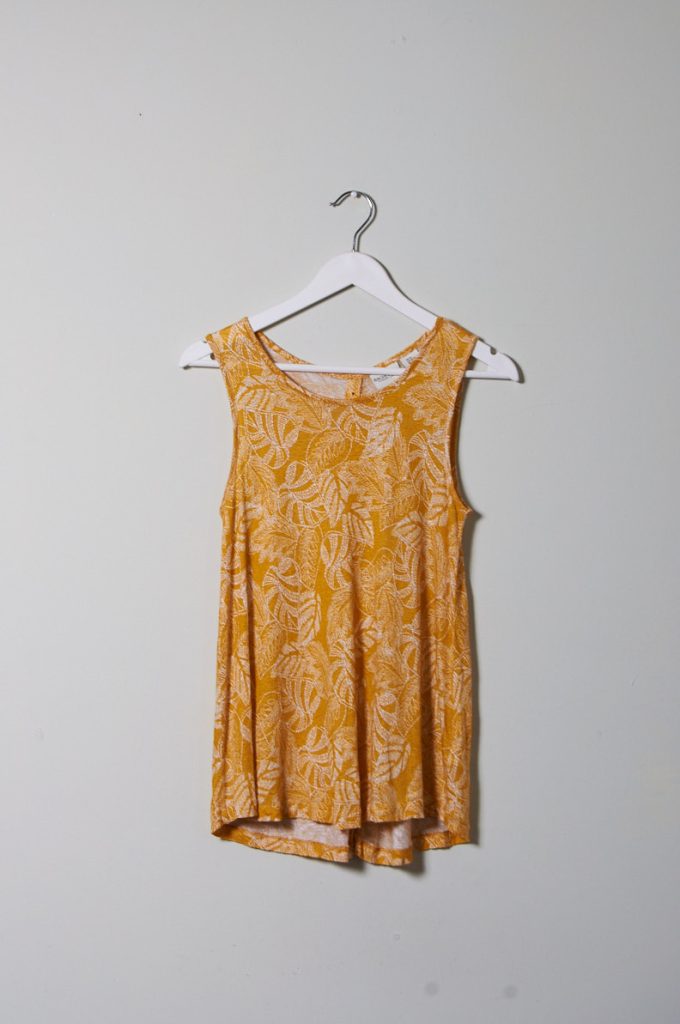Polera de lino XS Rachel Zoe