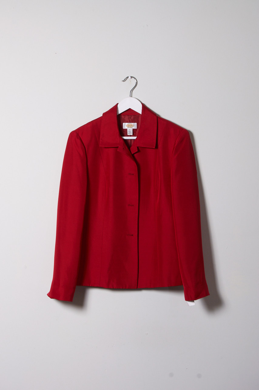 Blazer de seda talla S