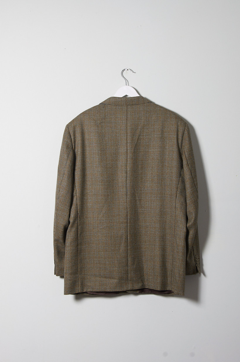 Blazer o vestón hecho en Italia Orlando Monti talla XL - Imagen 4
