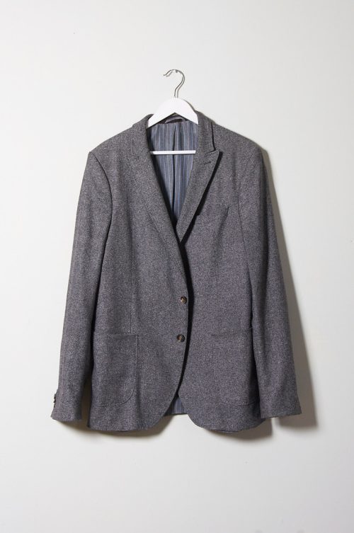 Blazer o vestón de lana y seda CINQUE talla L