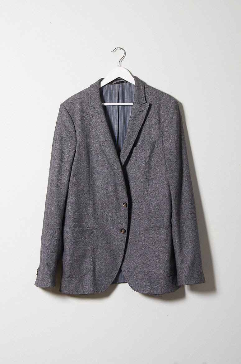 Blazer o vestón de lana y seda CINQUE talla L