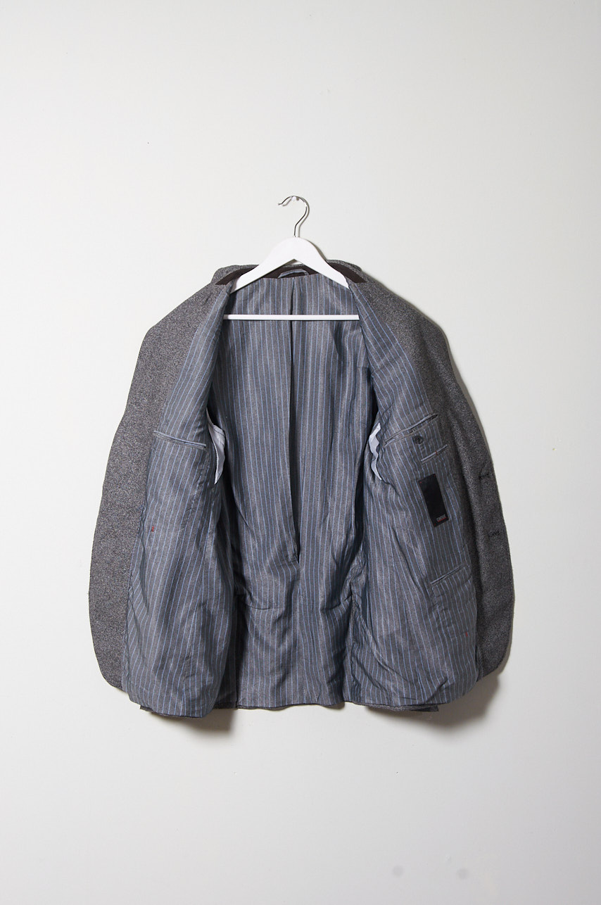 Blazer o vestón de lana y seda CINQUE talla L - Imagen 3