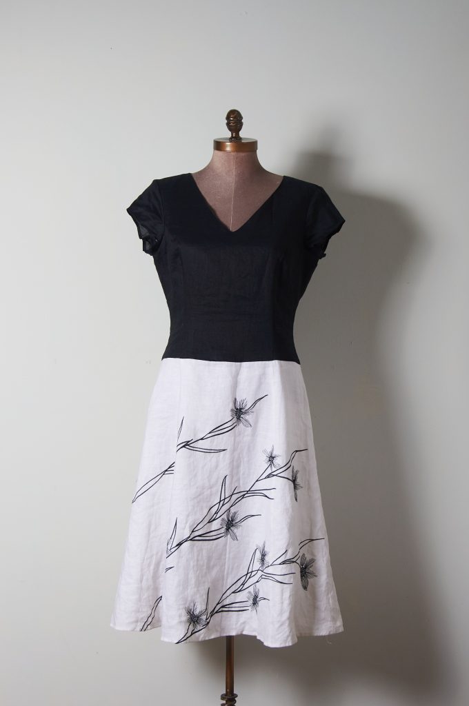 Vestido de lino irlandés talla S