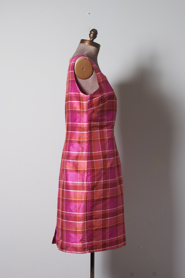 Vestido de seda vintage Jillian Jones talla M - Imagen 3