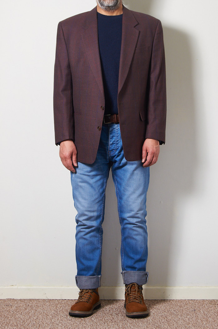 Blazer o vestón vintage Canda talla L hombre - Imagen 6