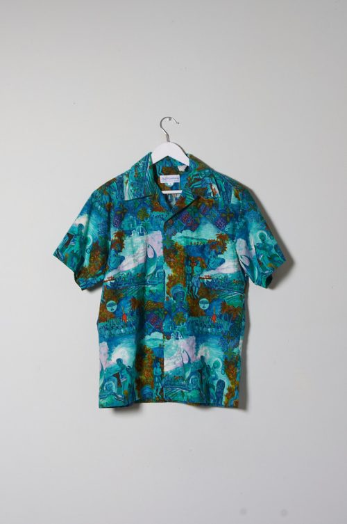 Camisa Vintage hecha en Hawai Kahamamoku años 60 Talla M hombre