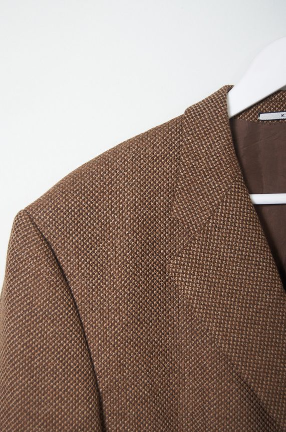 Blazer de lana y vestones Tweed
