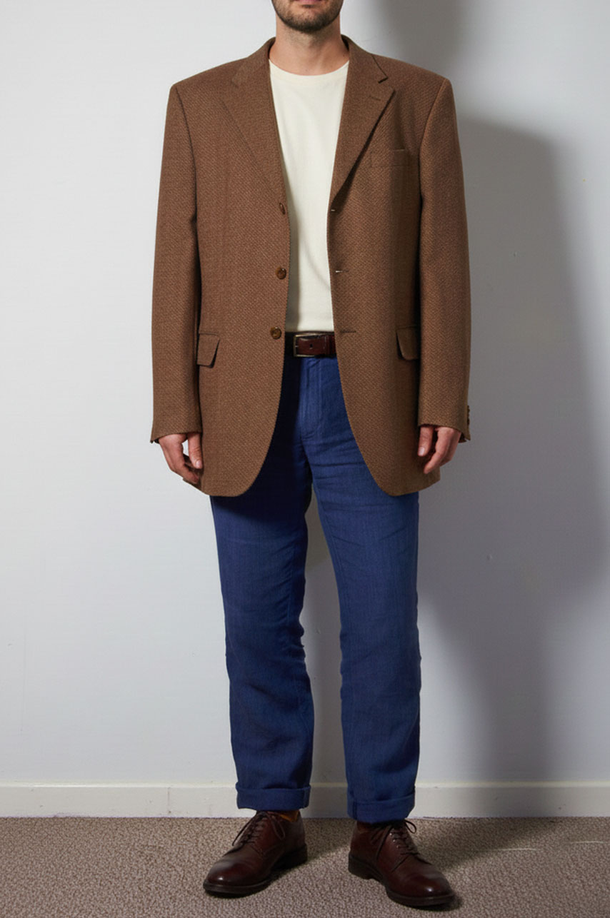 Blazer de lana KAISER DESING talla XL - Imagen 2