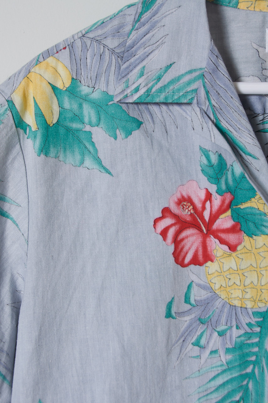 Camisa Vintage Hawai Talla L hombre - Imagen 3