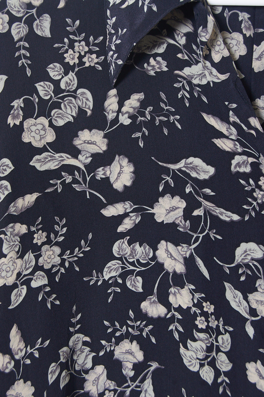 Blusa Vintage de seda Talla 8 mujer - Imagen 5