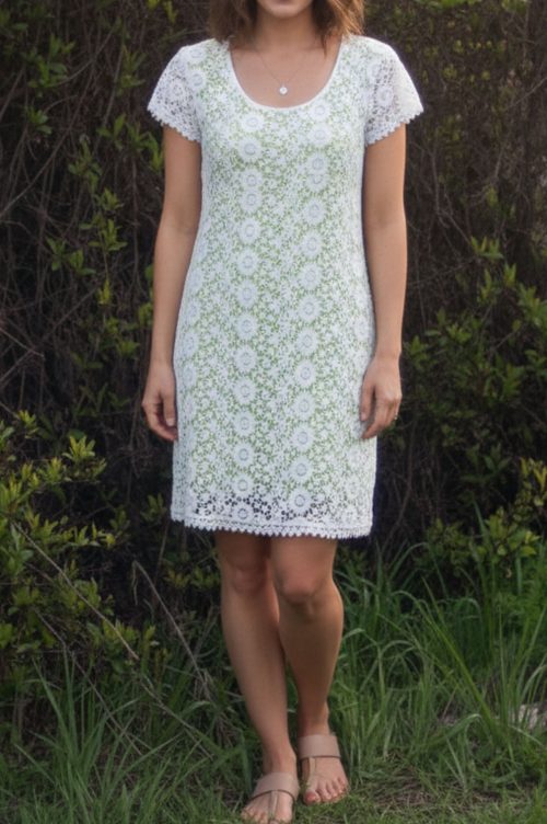 Vestido de algodón.
