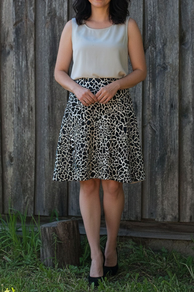 Falda lino Merona Talla S(M)