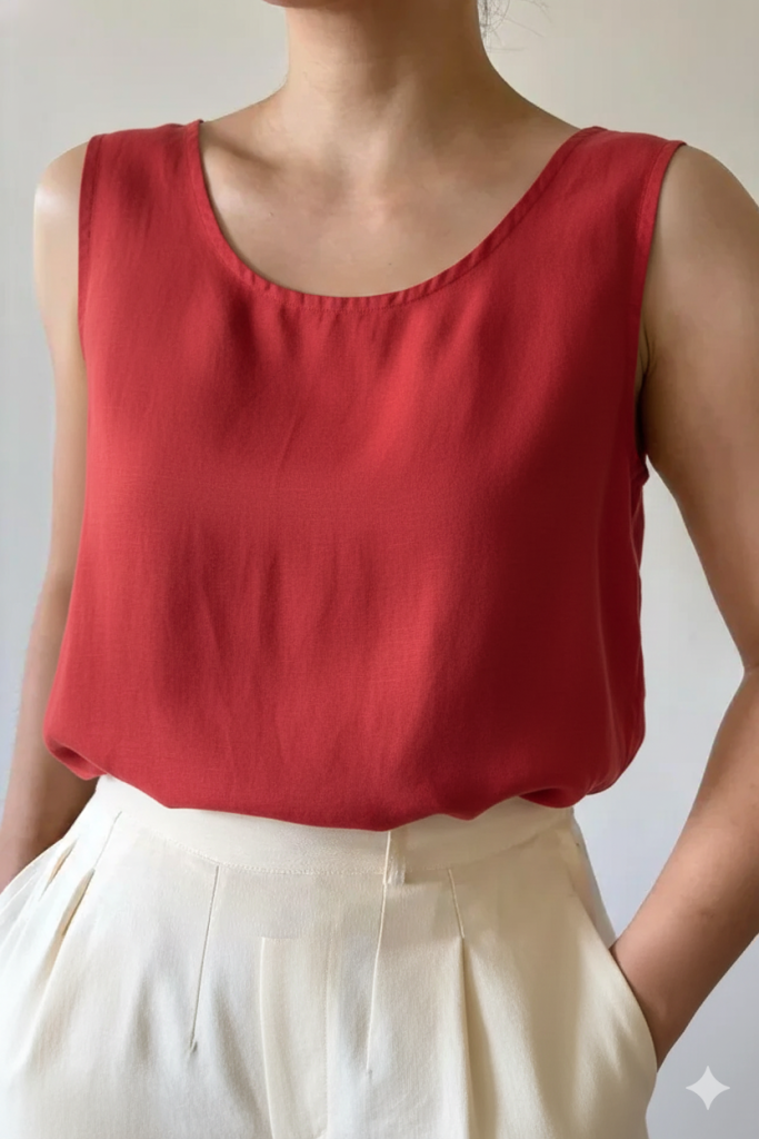 Blusa de seda Talla M(M)
