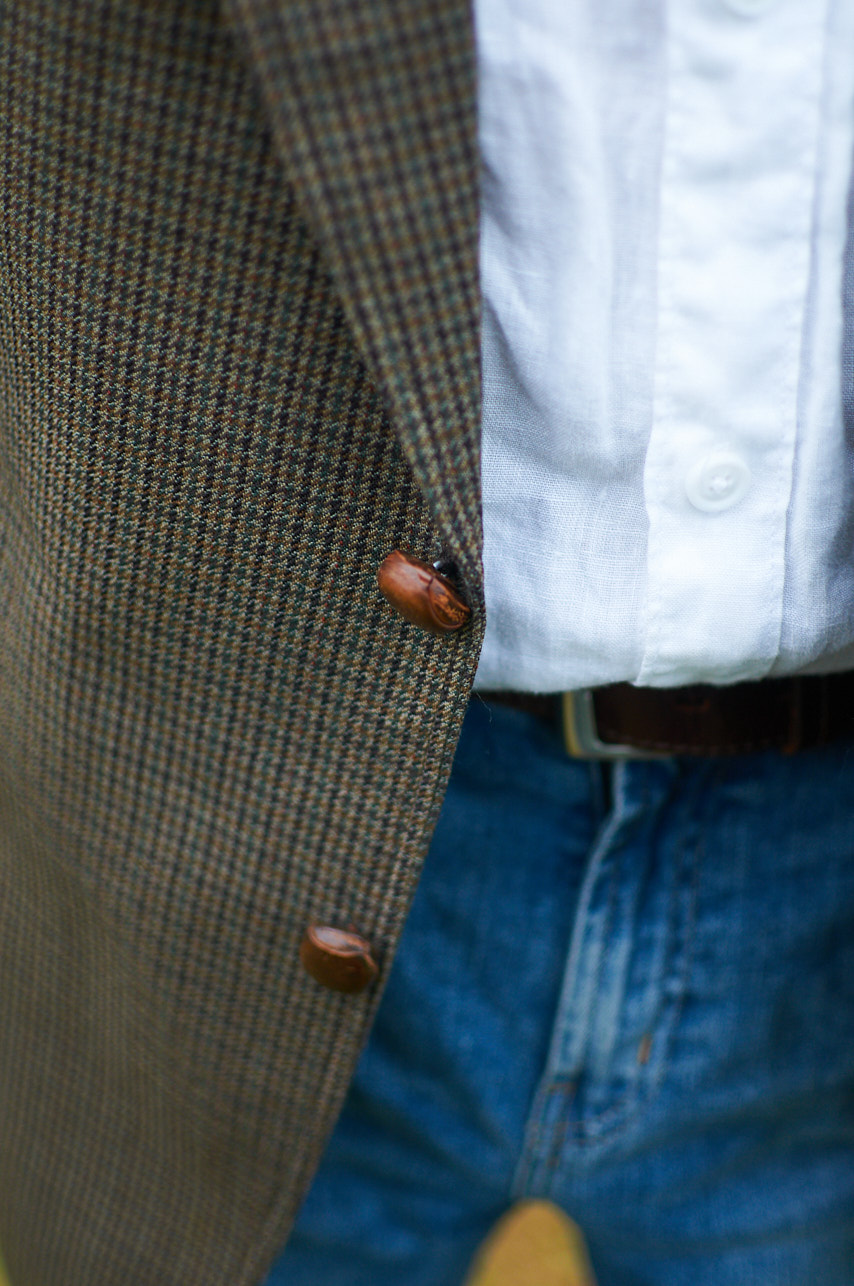 Blazer B.de lana hecho en Alemania talla M Circa 1970 - Imagen 2