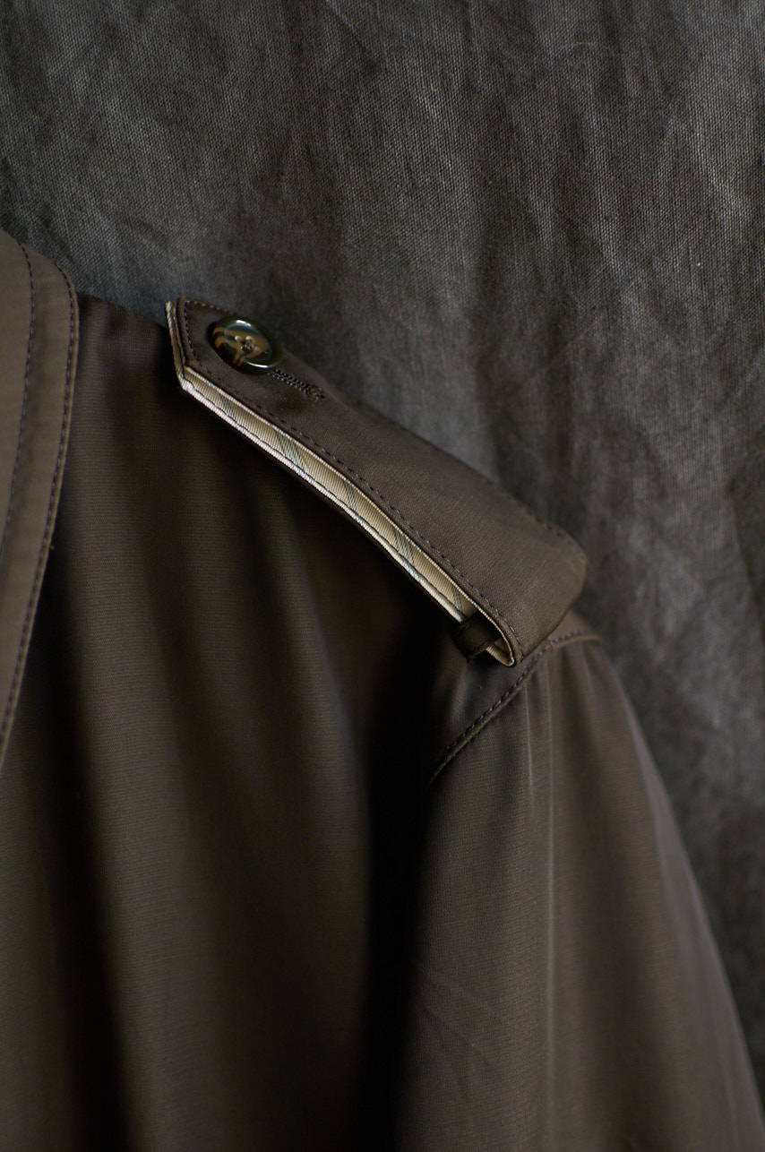 Gabardina vintage del mercado Japonés Talla M hombre - Imagen 4