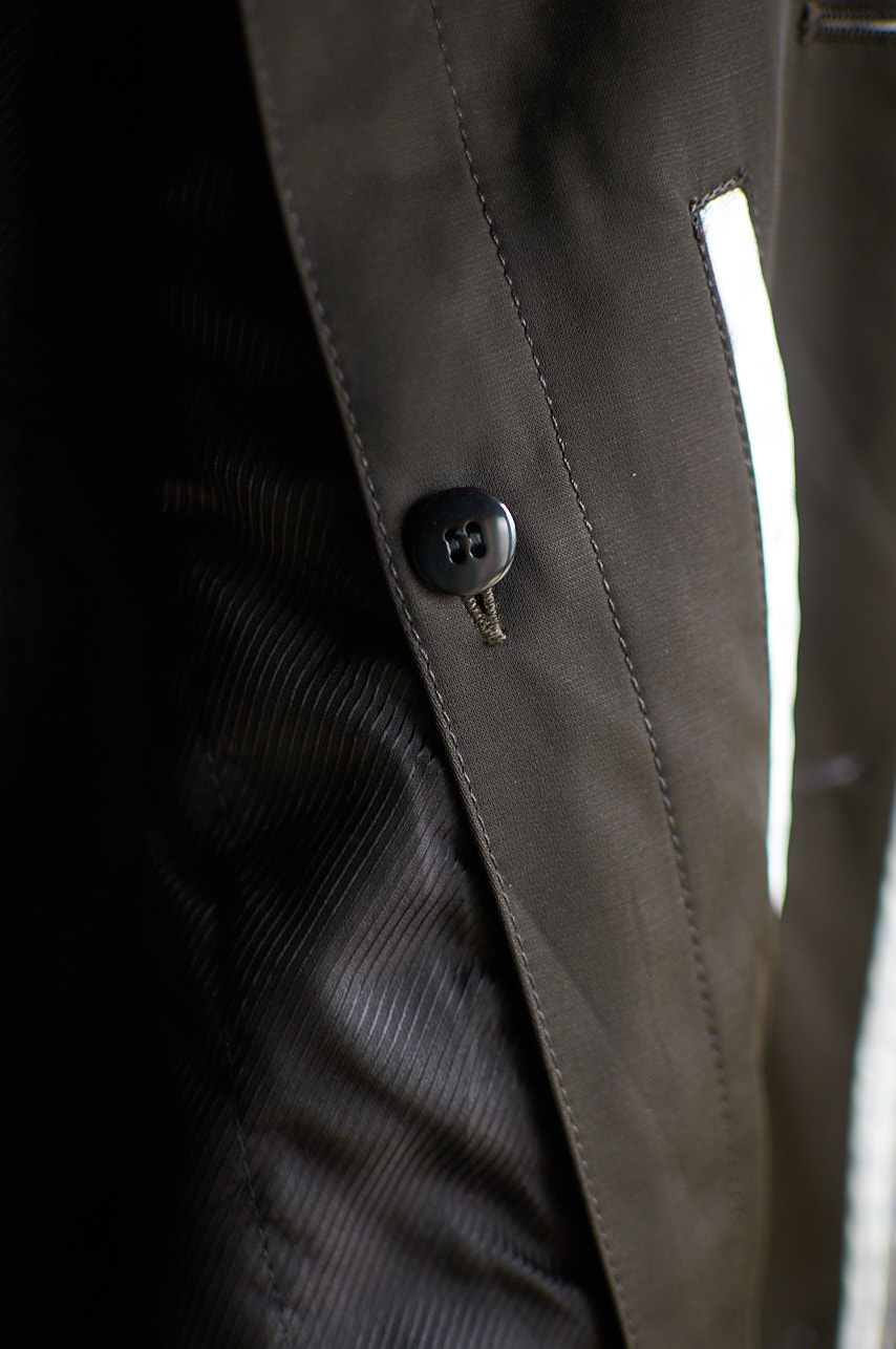 Gabardina vintage del mercado Japonés Talla M hombre - Imagen 6