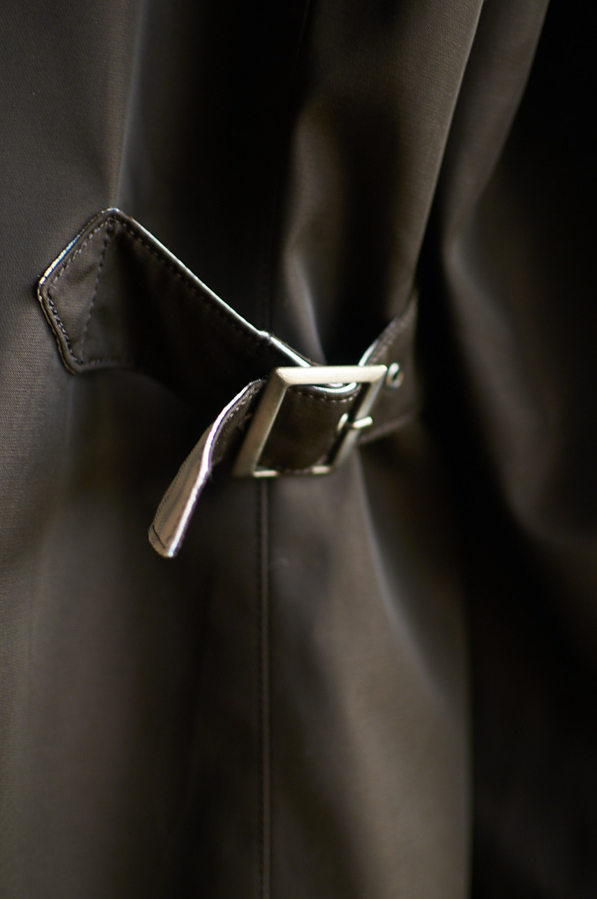 Gabardina vintage del mercado Japonés Talla M hombre - Imagen 9