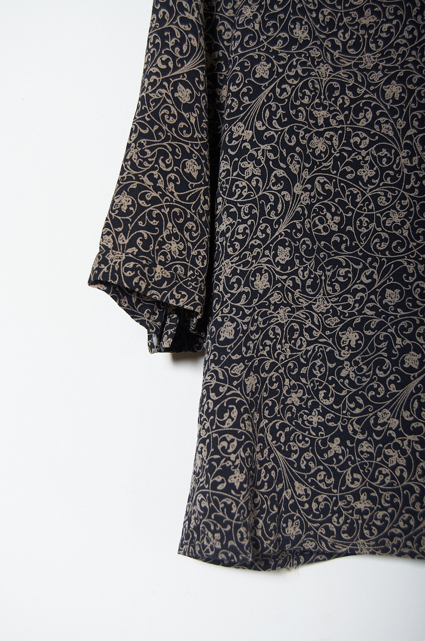 Blusa vintage de seda Talbots Talla 8 Mujer - Imagen 3