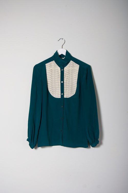 Blusa vintage años 70 Talla S/M mujer