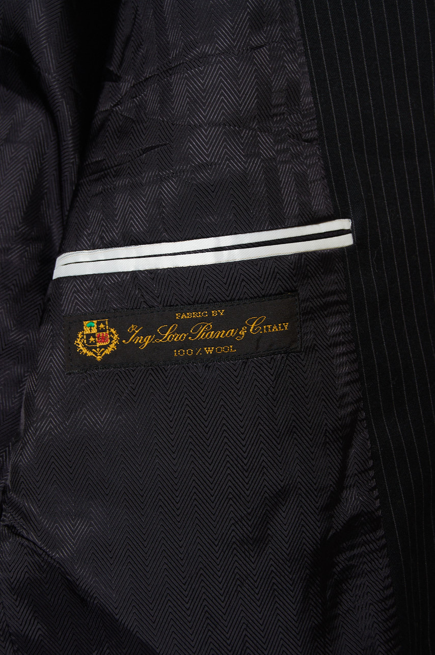 Blazer con paño LORO PIANA S120 talla L - Imagen 4