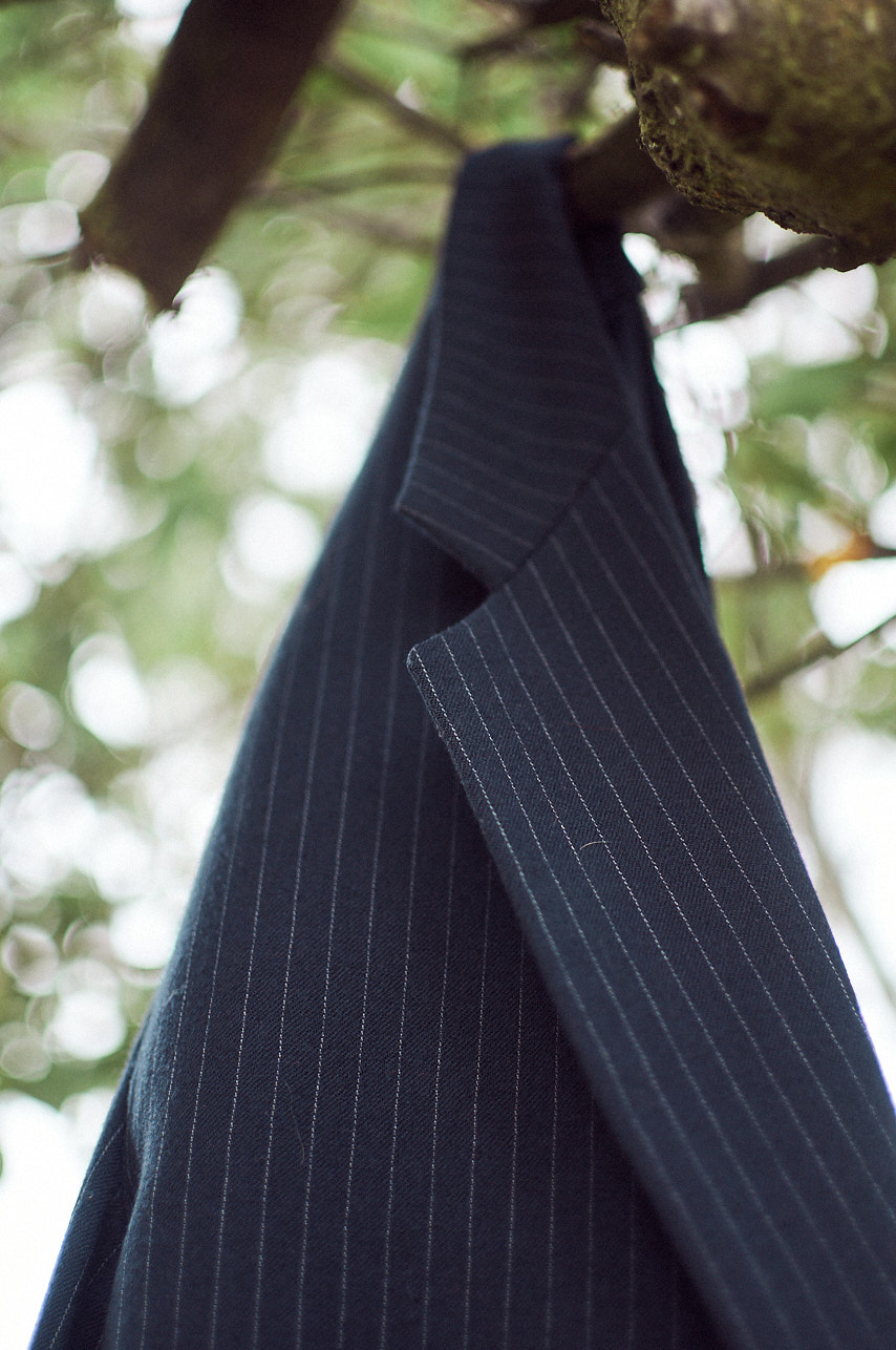 Blazer o vestón vintage Pinstrip talla M/L hombre - Imagen 4
