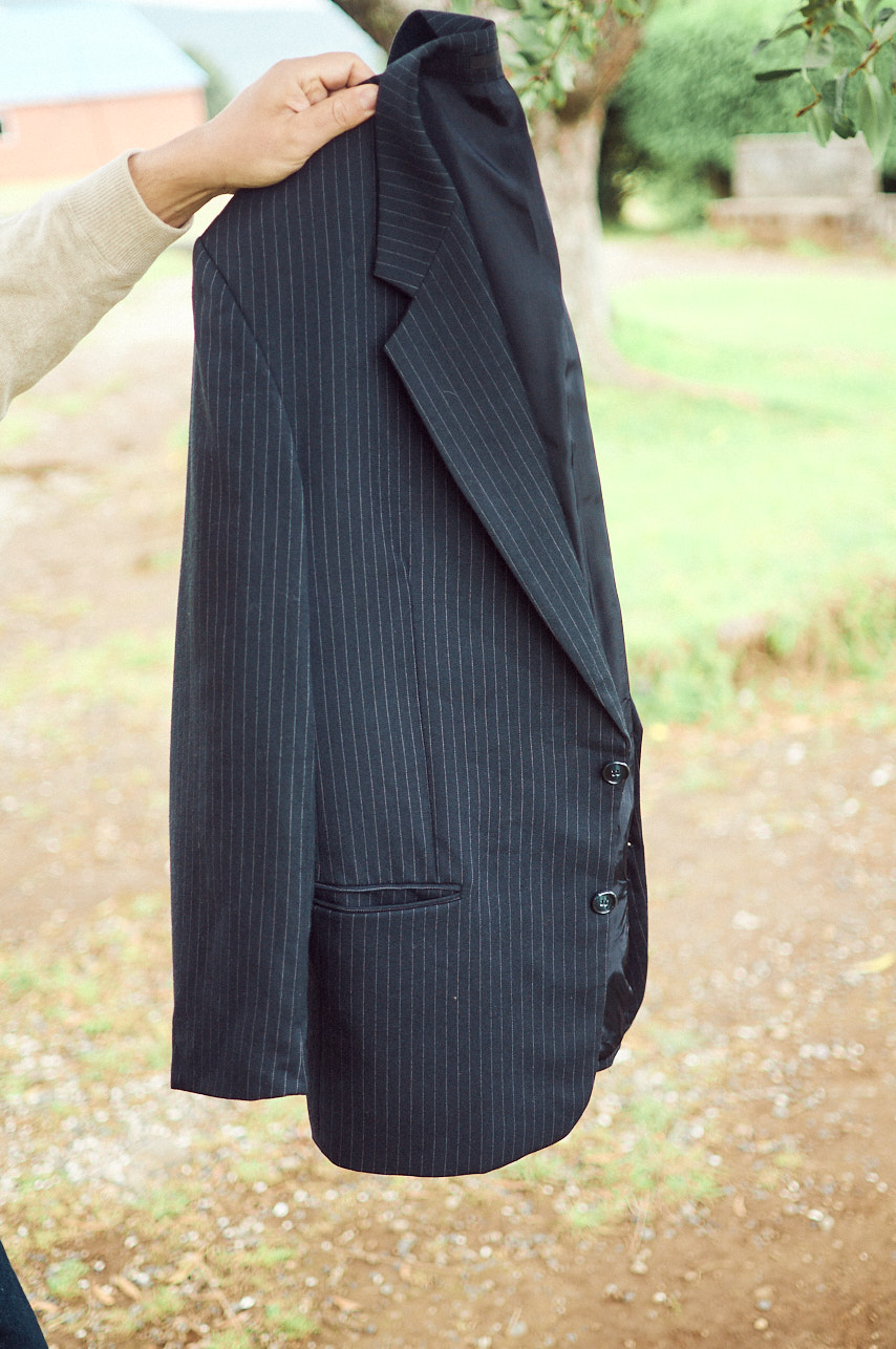 Blazer o vestón vintage Pinstrip talla M/L hombre - Imagen 5
