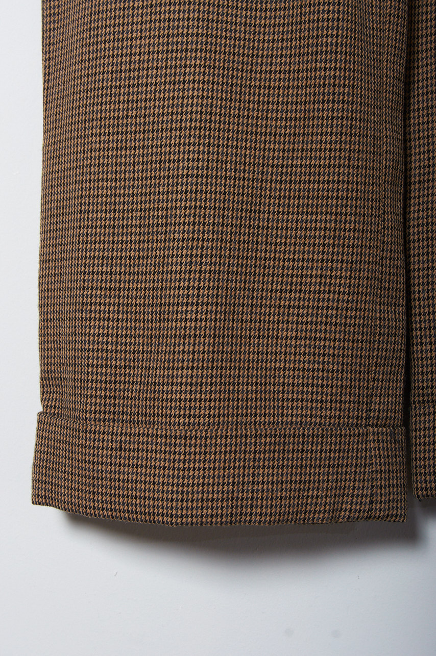 Pantalón 100% lana Pied de Poule talla 10 - Imagen 4