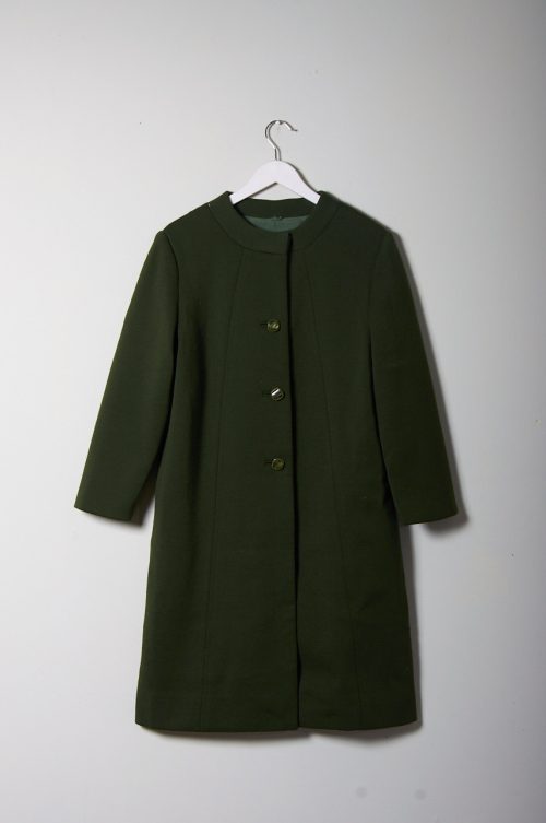 Abrigo japonés de lana talla S