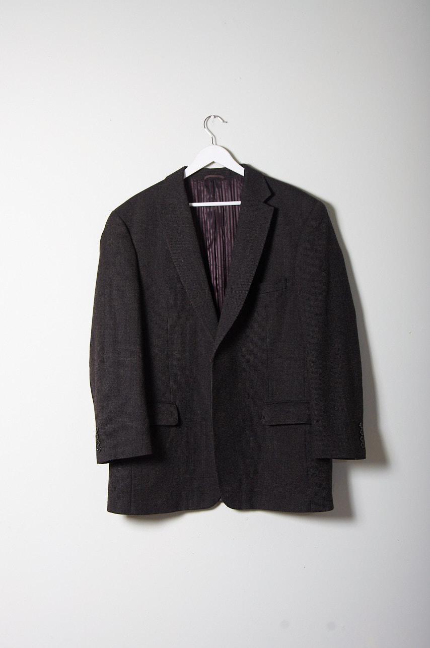 Blazer de lana o vestón vintage L/XL - Imagen 2