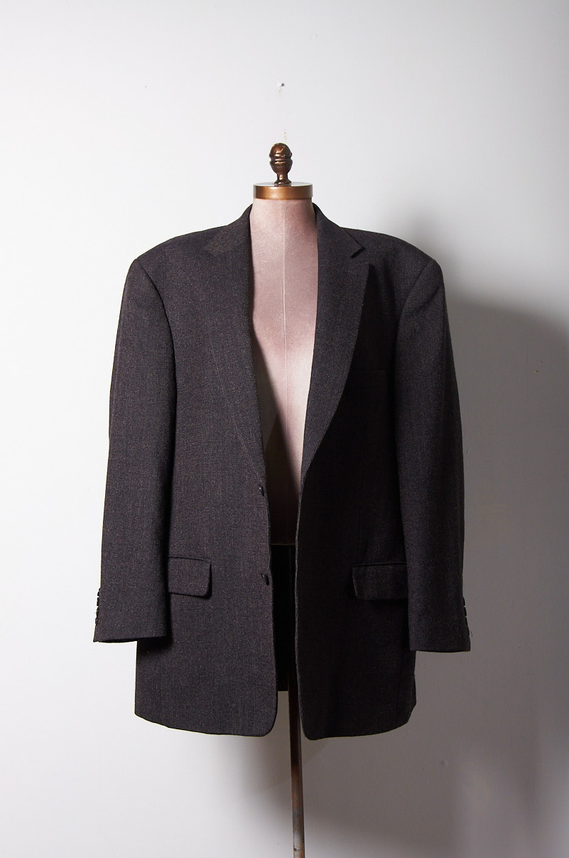 Blazer de lana o vestón vintage L/XL - Imagen 5