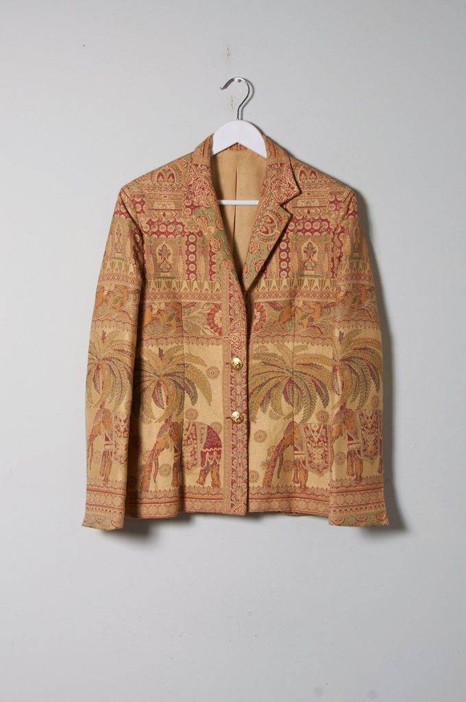 Blazer vintage hecho a medida talla S mujer
