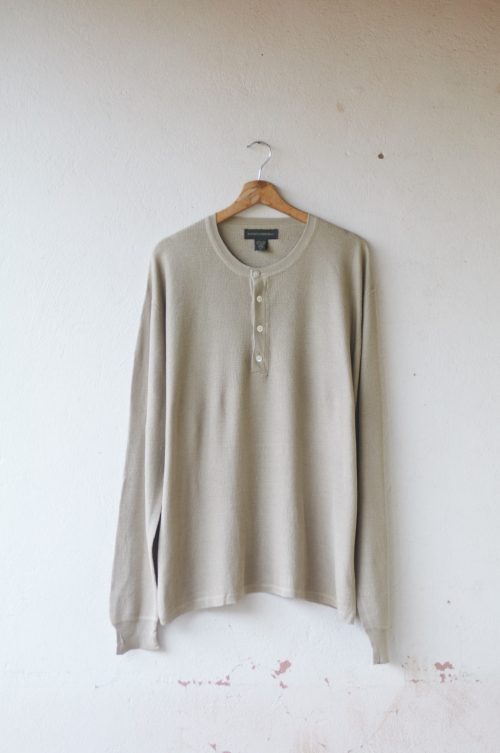 Polera de seda y algodón Banana Republic Talla XL hombre