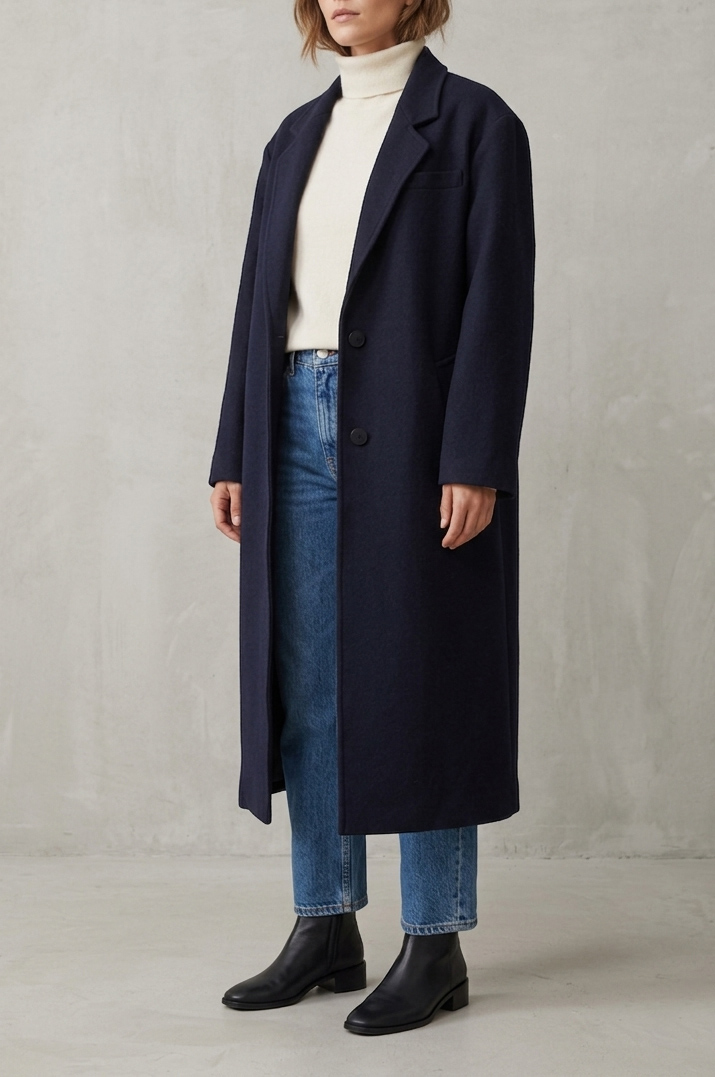 Abrigo Clock House azul marino Talla L mujer