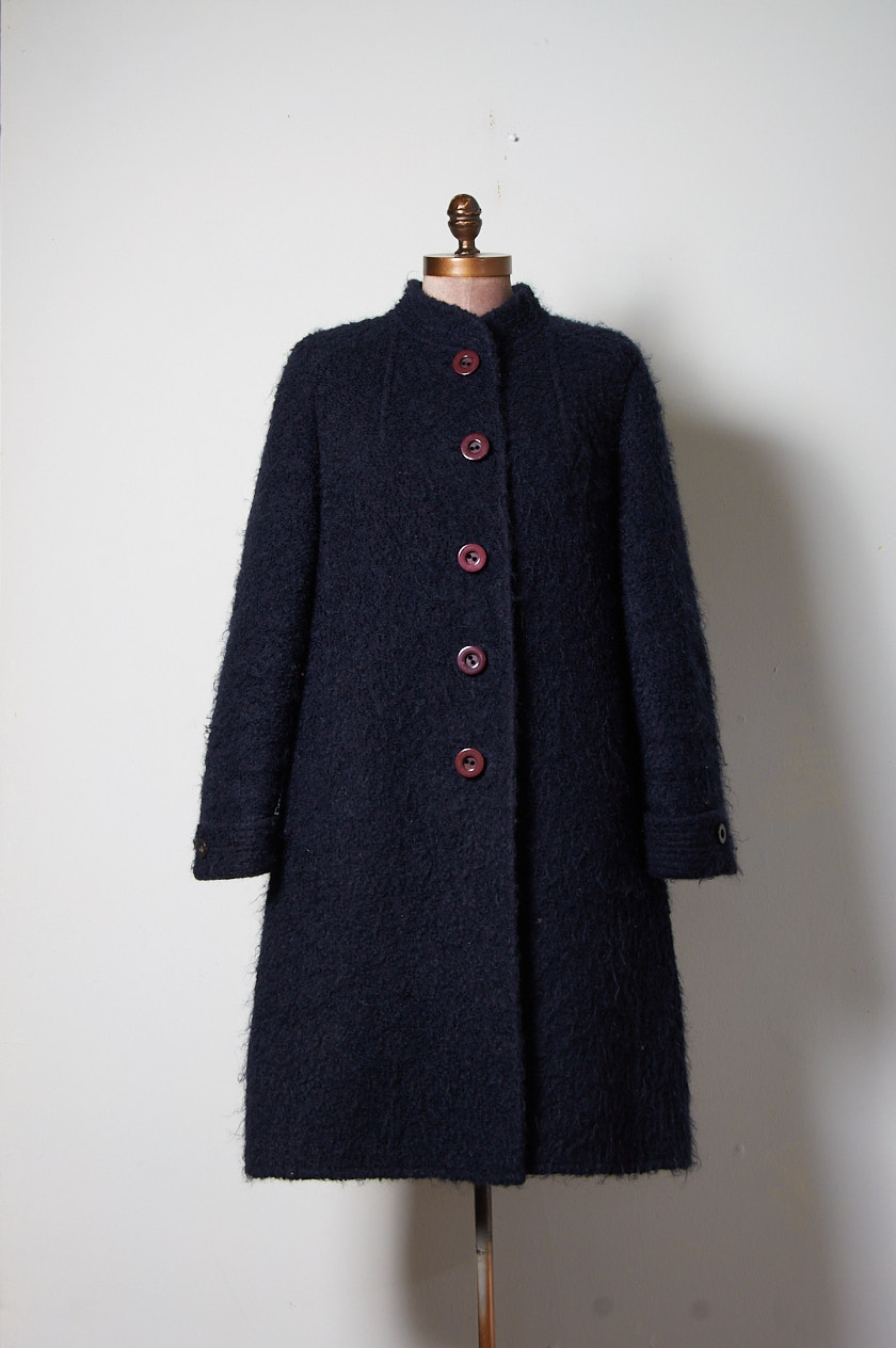 abrigo de tala BOUCLE talla S o M mujer - Imagen 2