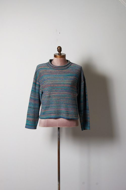 Sweater de hilo crop hecho en Grecia talla S/M