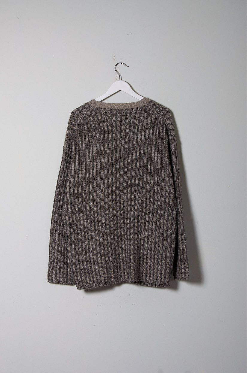 Sweater de lana y lino talla L hombre - Imagen 5