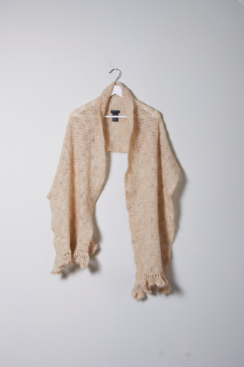 Bufanda de diseño Belga de Mohair y Lana - Imagen 6