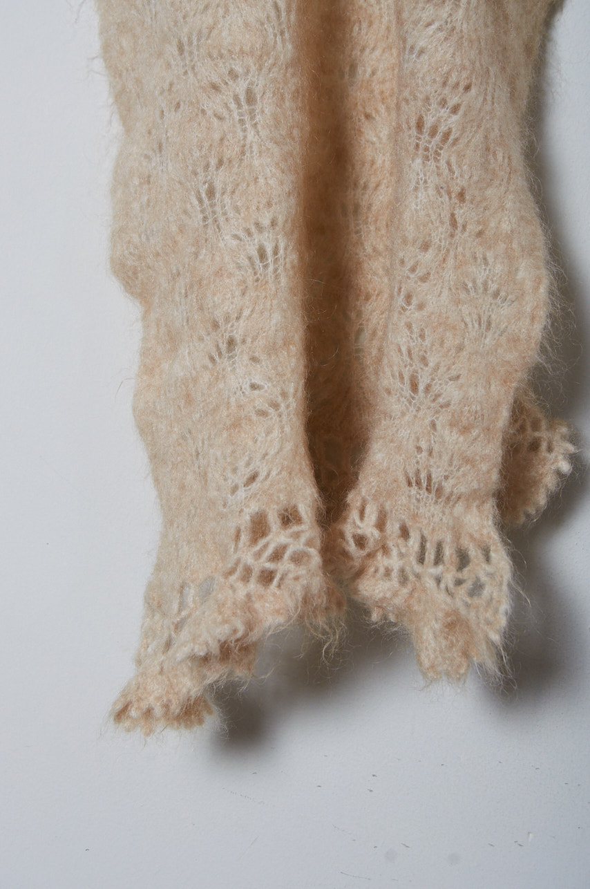 Bufanda de diseño Belga de Mohair y Lana - Imagen 3