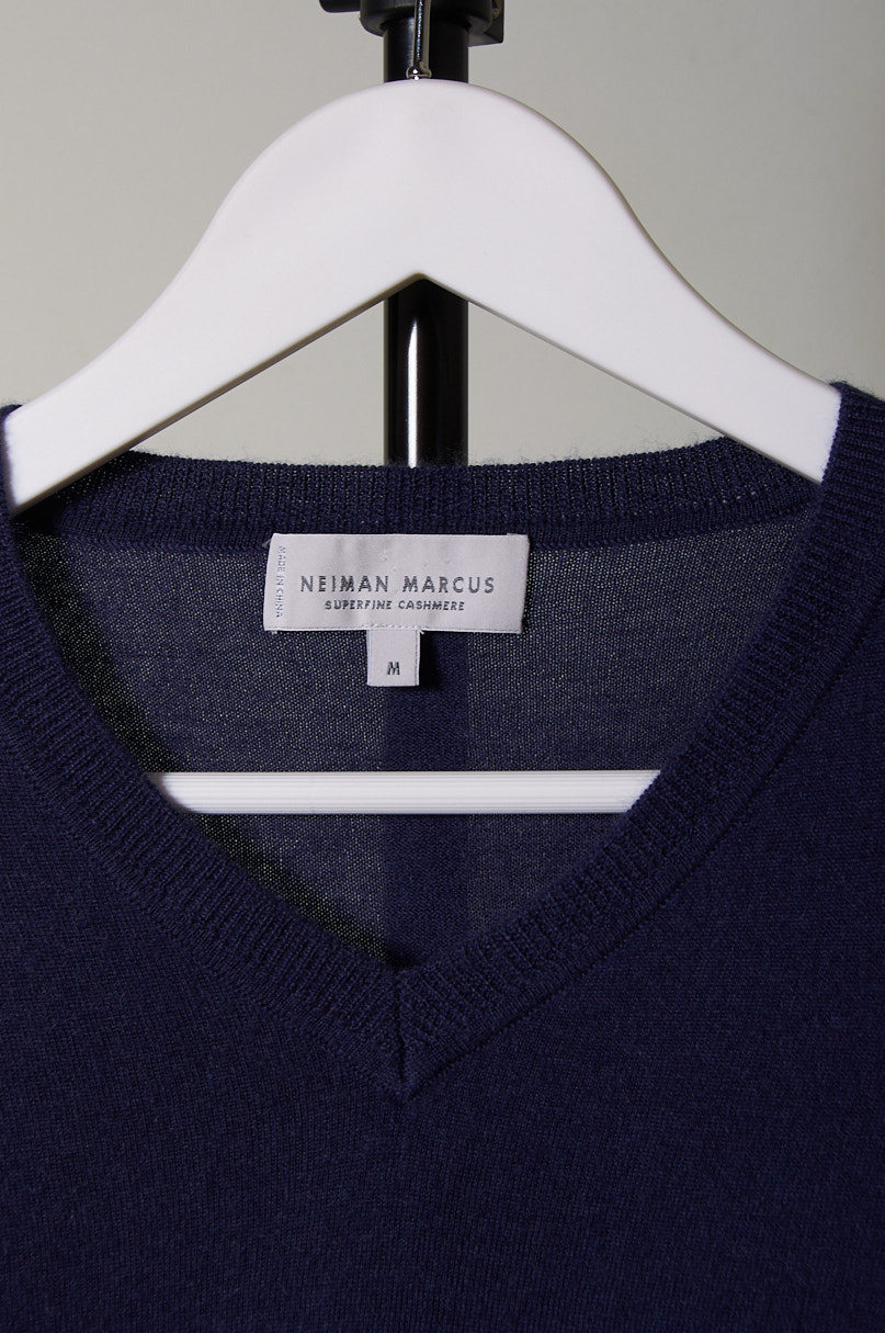 Sweater Neiman Marcus de cachemira superfina talla M - Imagen 2