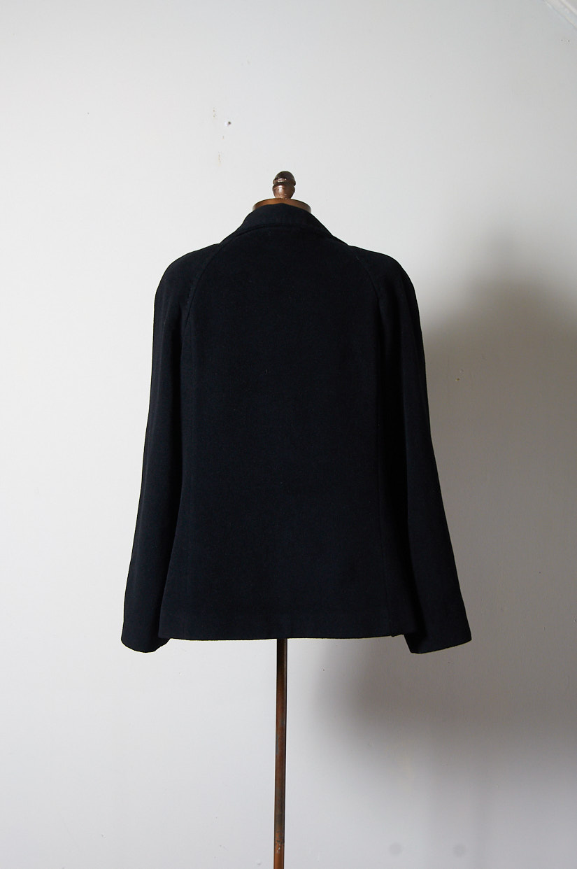Abrigo de lana y angora talla 6 - Imagen 4