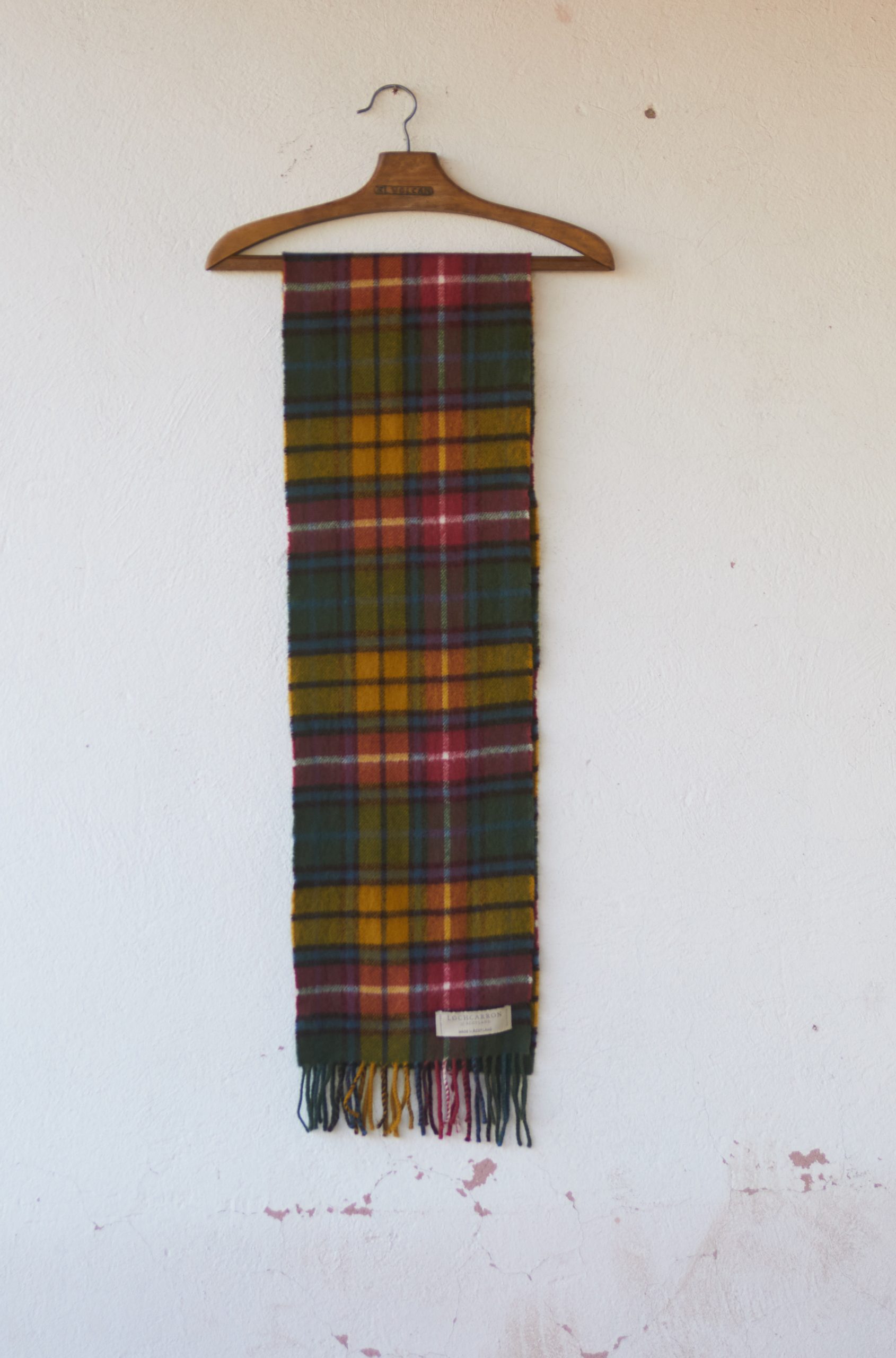 Bufanda de lana de cordero hecha en Escocia - Imagen 2
