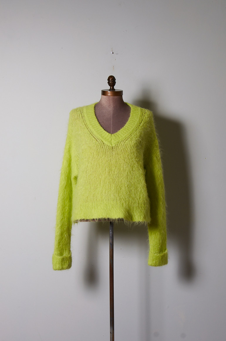Sweater crop de alpaca