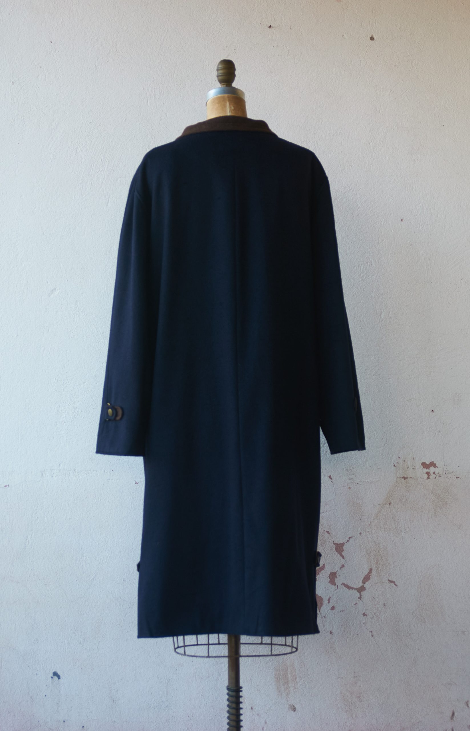 Abrigo vintage de lana Saphir Talla L mujer - Imagen 5
