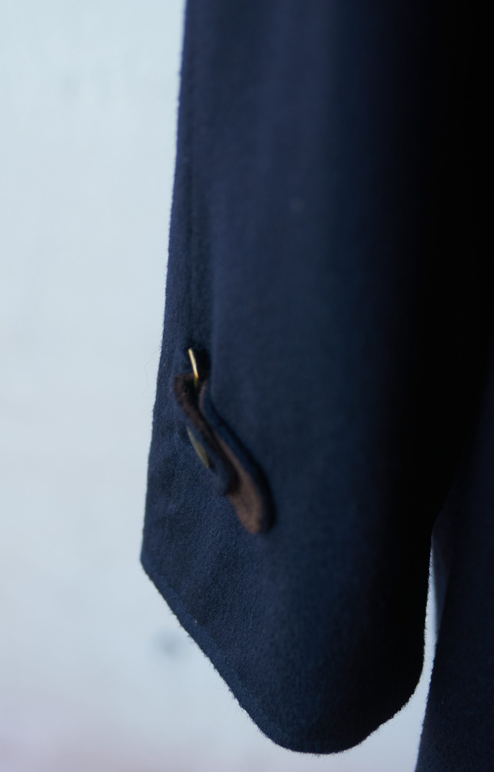 Abrigo vintage de lana Saphir Talla L mujer - Imagen 6