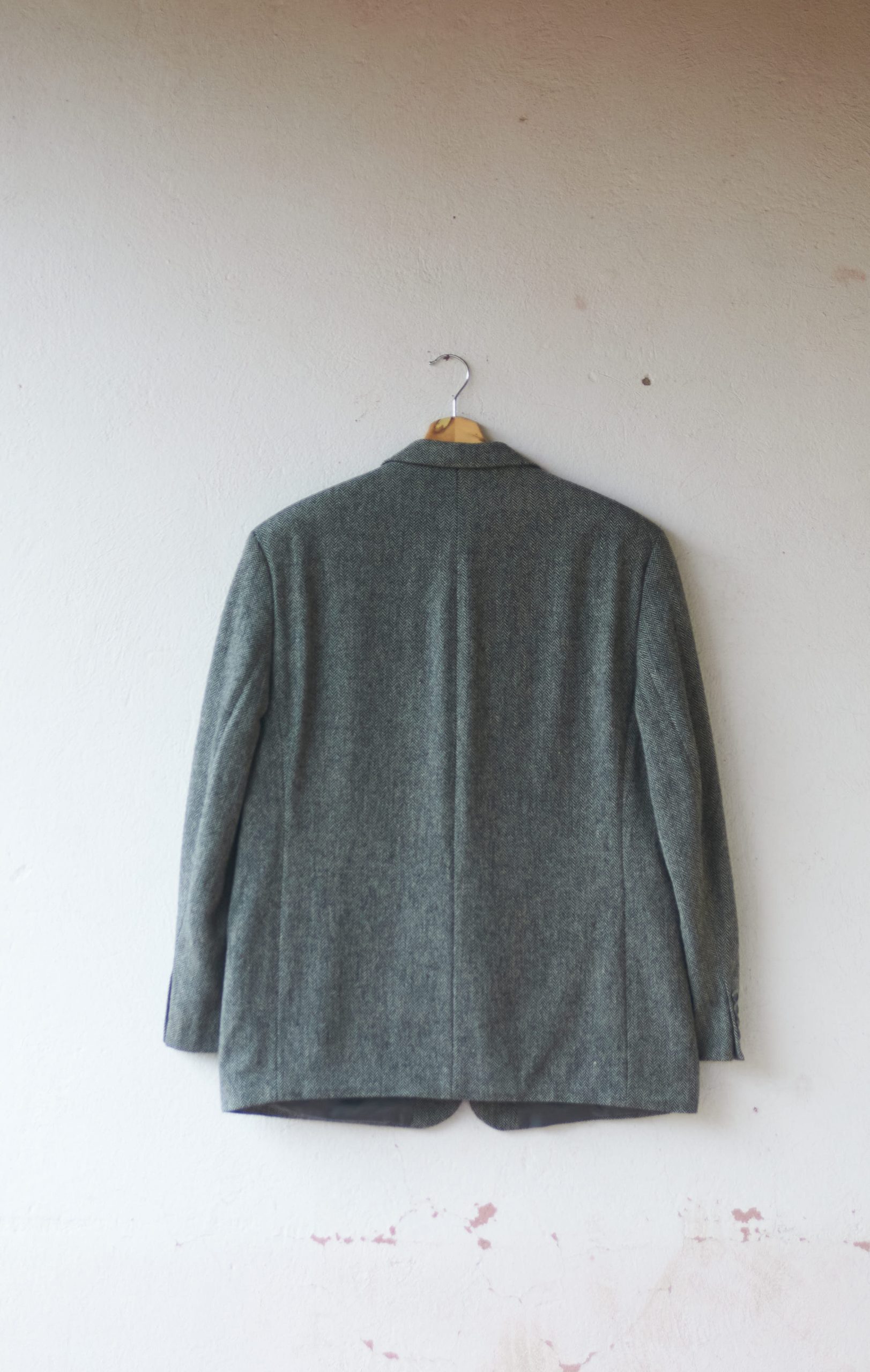 Blazer vintage herringbone CK Talla L hombre - Imagen 6