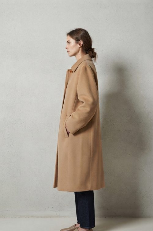 Abrigo LL Bean de lana y cachemira talla L/XL mujer