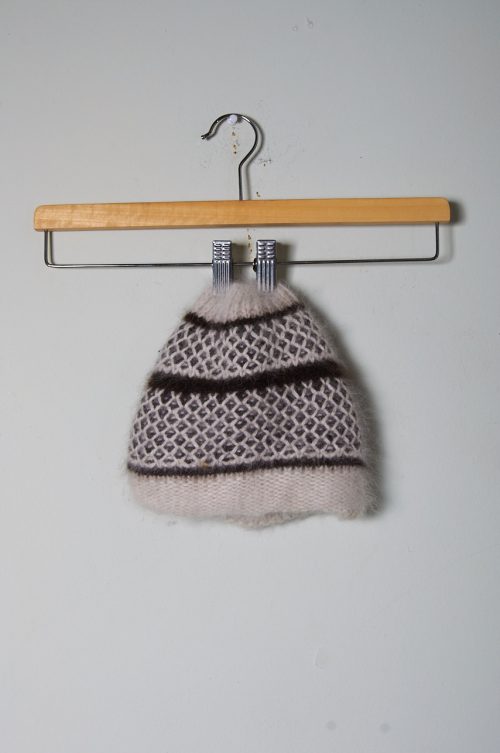 Gorro de lana y angora