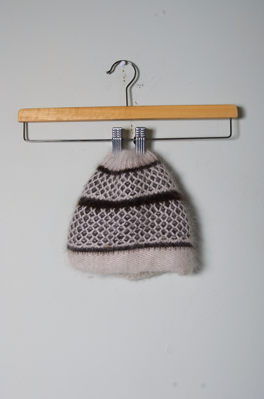 Gorro de lana y angora