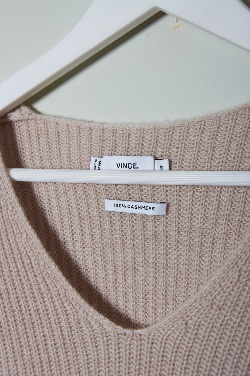 Sweater de lana cachemira VINCE original - Imagen 2