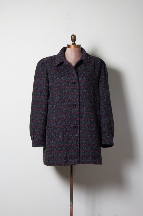 Abrigo vintage ILGWU de lana Talla S/M mujer